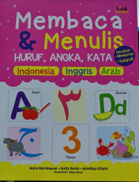 Image of Membaca & Menulis Huruf, Angka, Kata Indonesia Inggris Arab