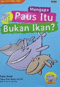 Image of Mengapa Paus itu Bukan Ikan